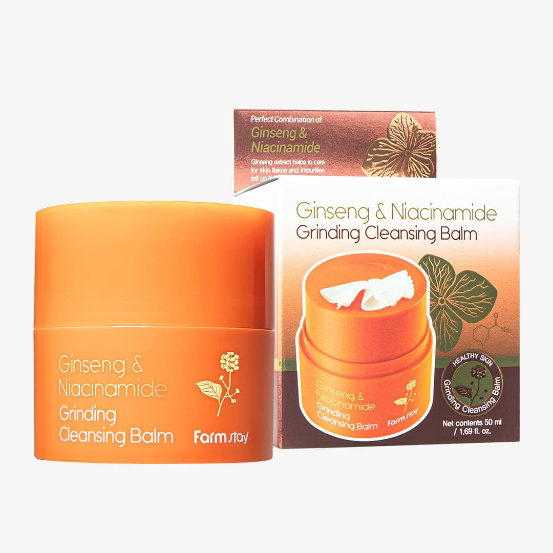 Farmstay Ginseng & Niacinamide Grinding Cleansing Balm 2