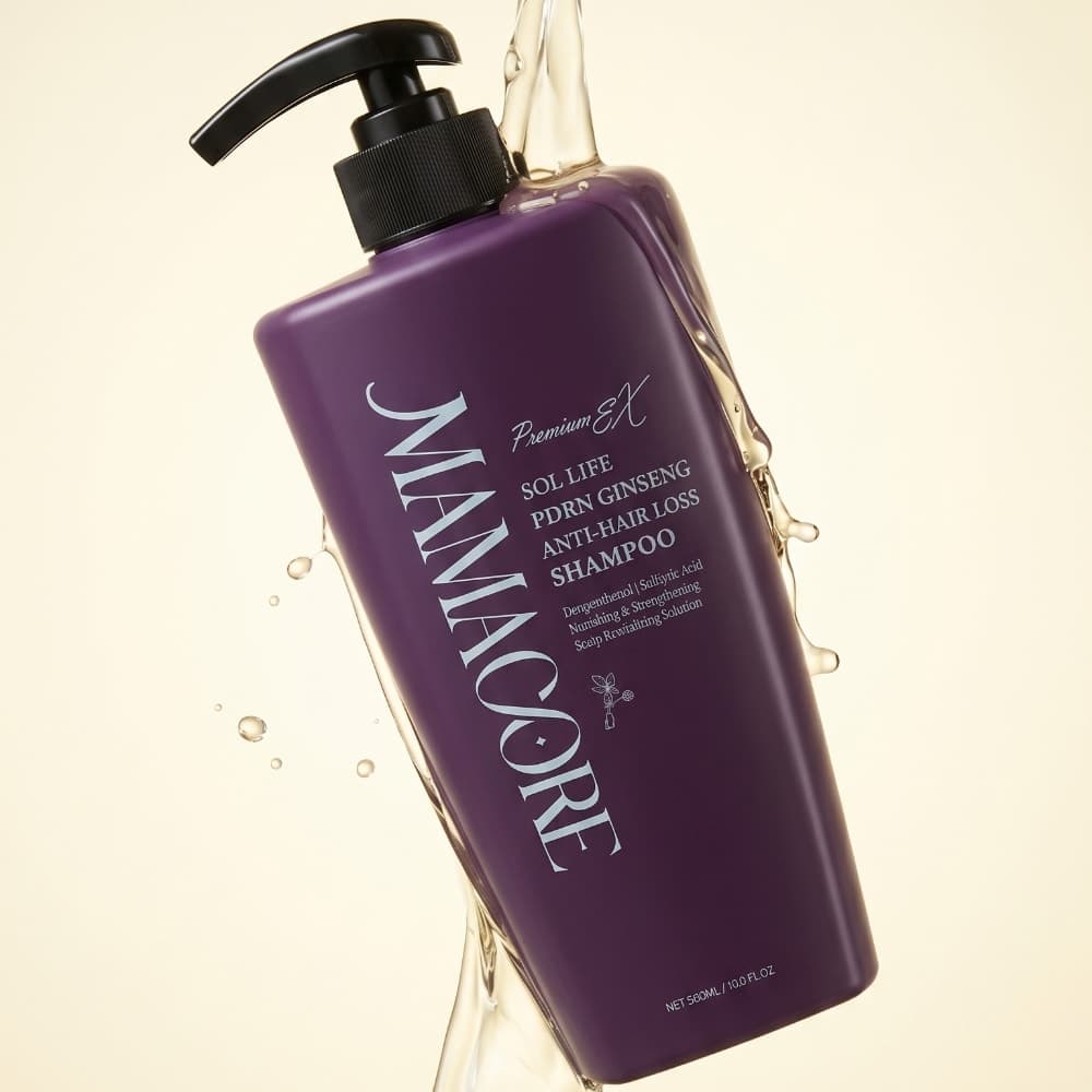 MAMACORE SOL LIFE PDRN Ginseng Anti-Hair Loss Shampoo 3