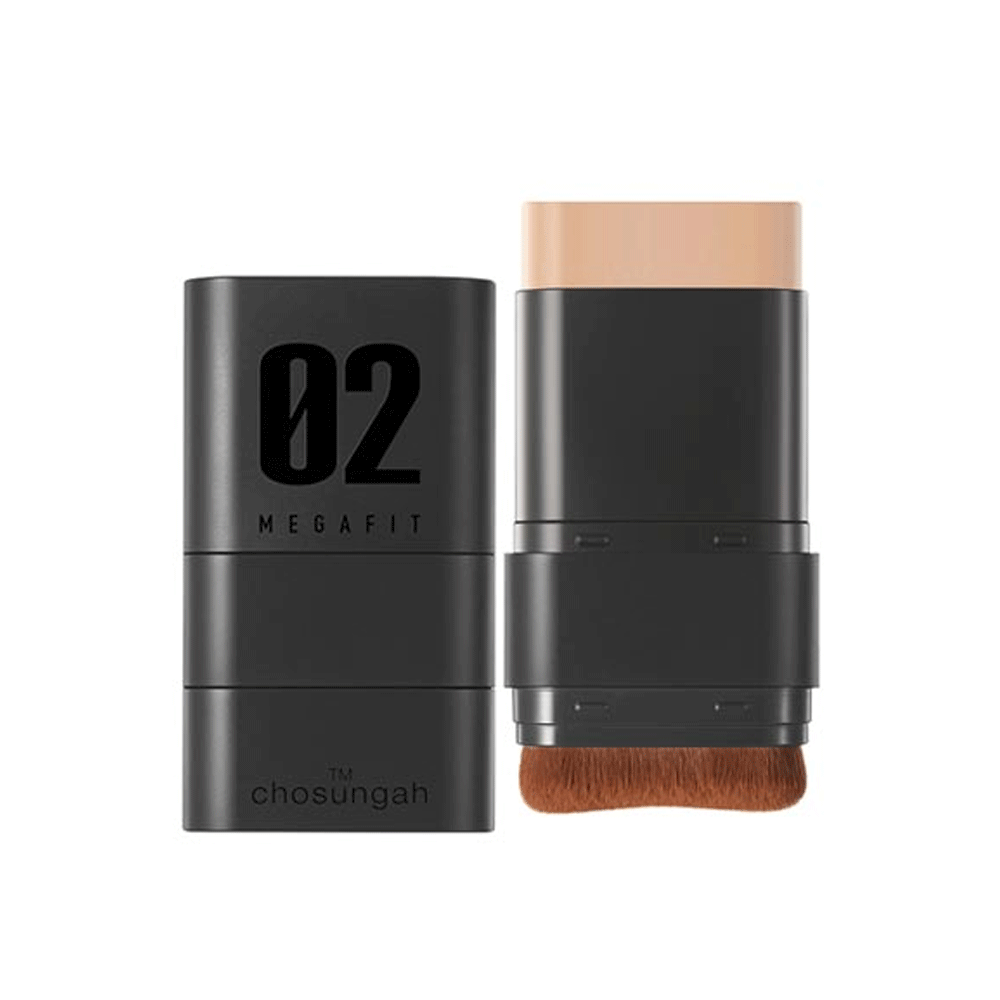 CHOSUNGAH BEAUTY Mega Fit Stick Foundation SPF50+ PA++++ 16g (00 Porcelain)
