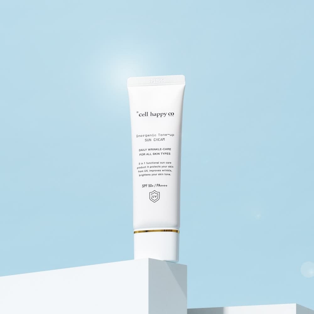 Cellhappyco Inorganic (Mineral) Tone-Up Sun Cream 50 g