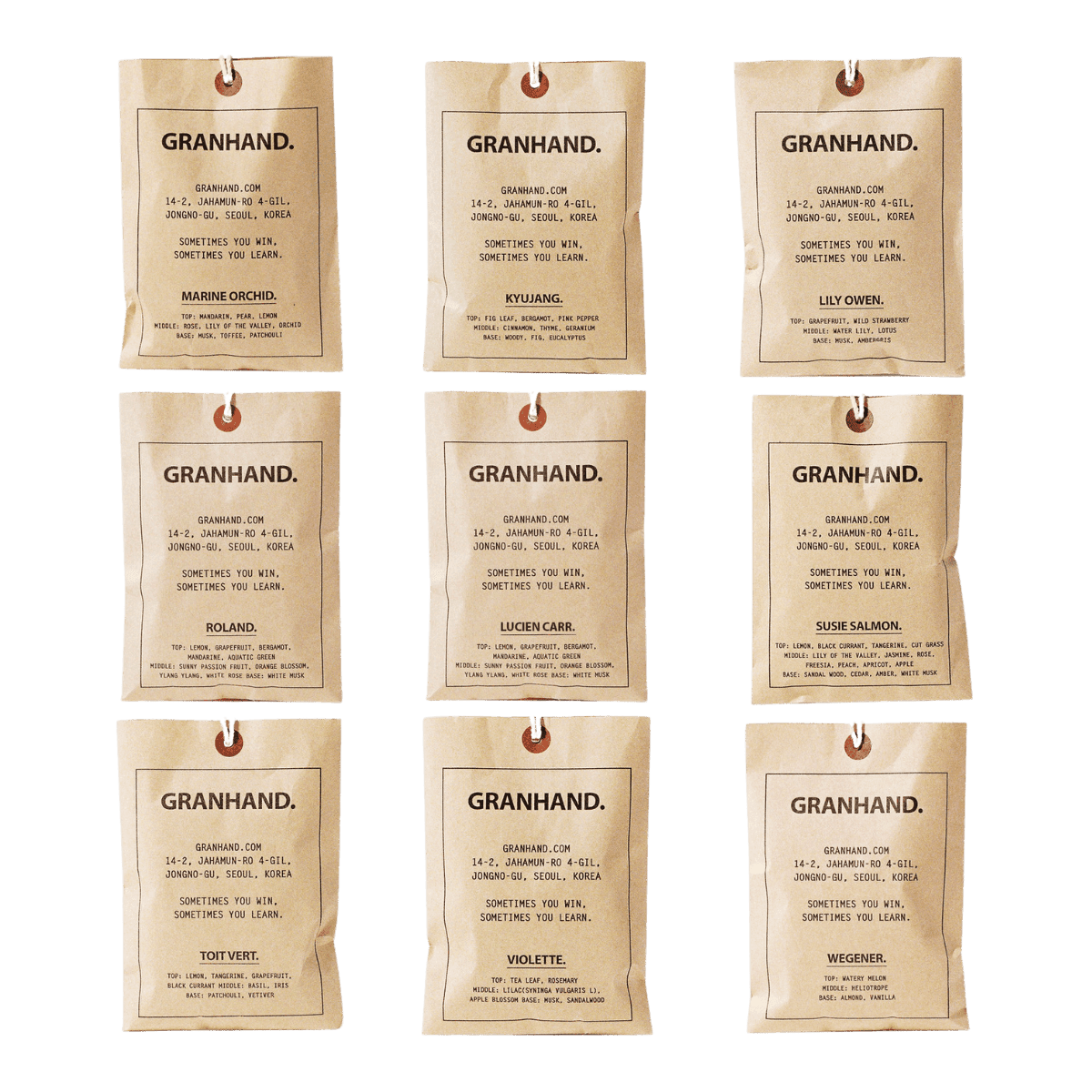 GRANHAND. Sachet 40g (9 Types) (Marine Orchid)
