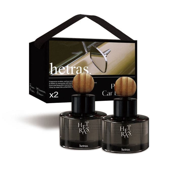 HETRAS Premium Car Diffuser Set (77ml x 2ea) (#Black Cherry)