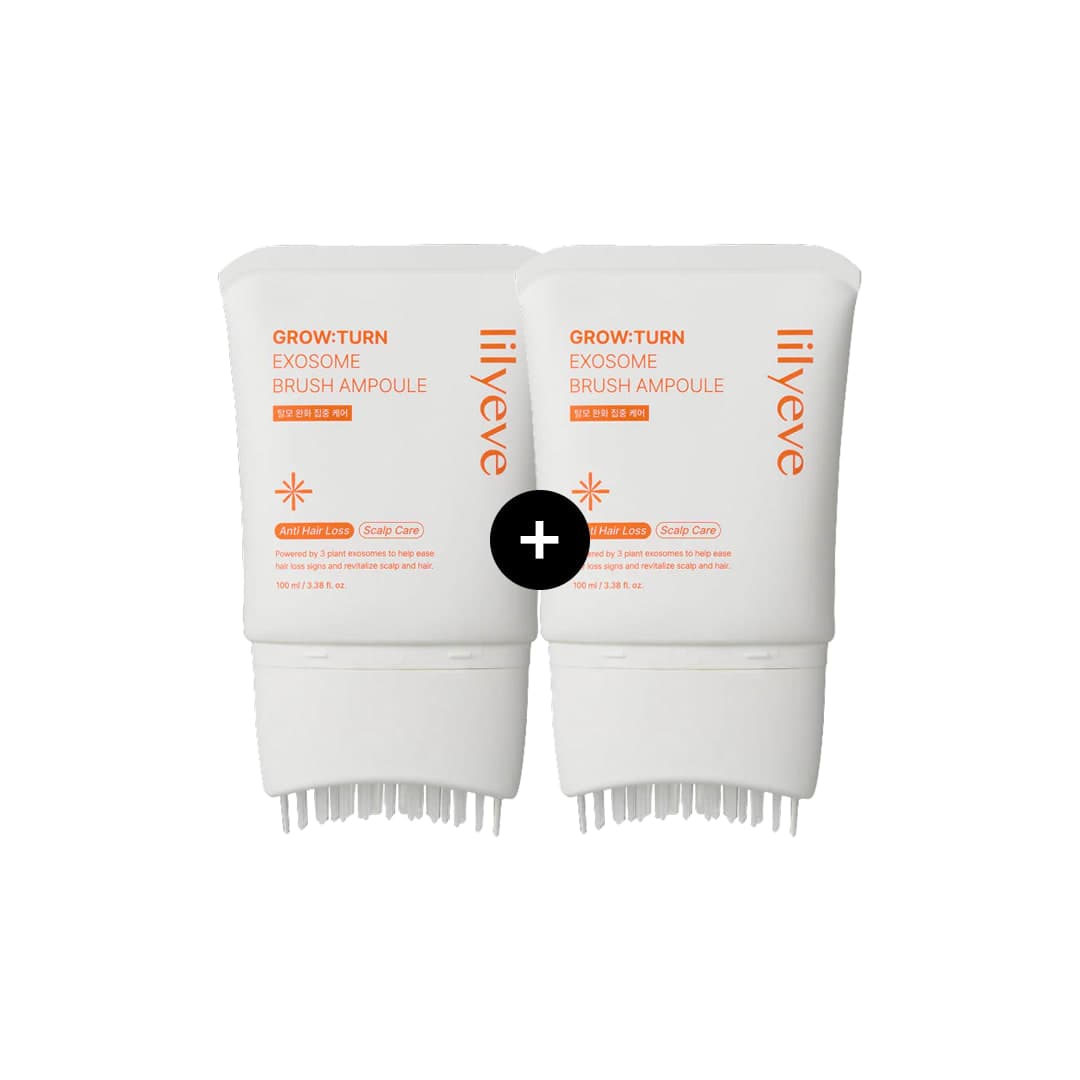 lilyeve Grow:Turn Exosome Brush Ampoule Duo Set (100mlx2)
