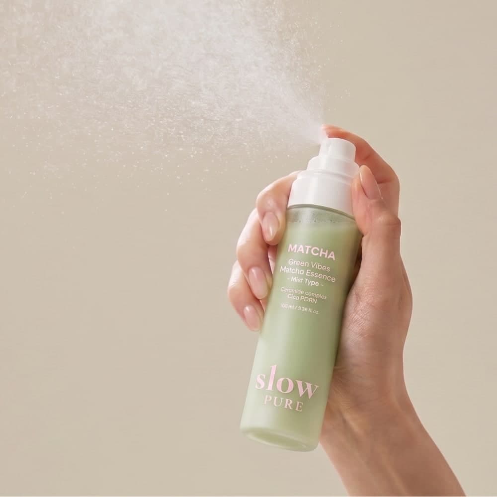 slowPURE - GREEN VIBES MATCHA ESSENCE (MIST TYPE)